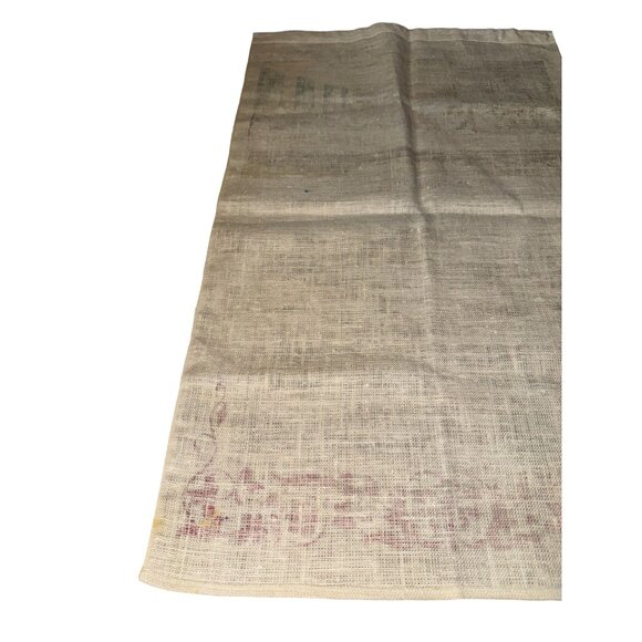 Vintage 1979 Cloth Wall Hanging Last Supper Image - Picture 6 of 7